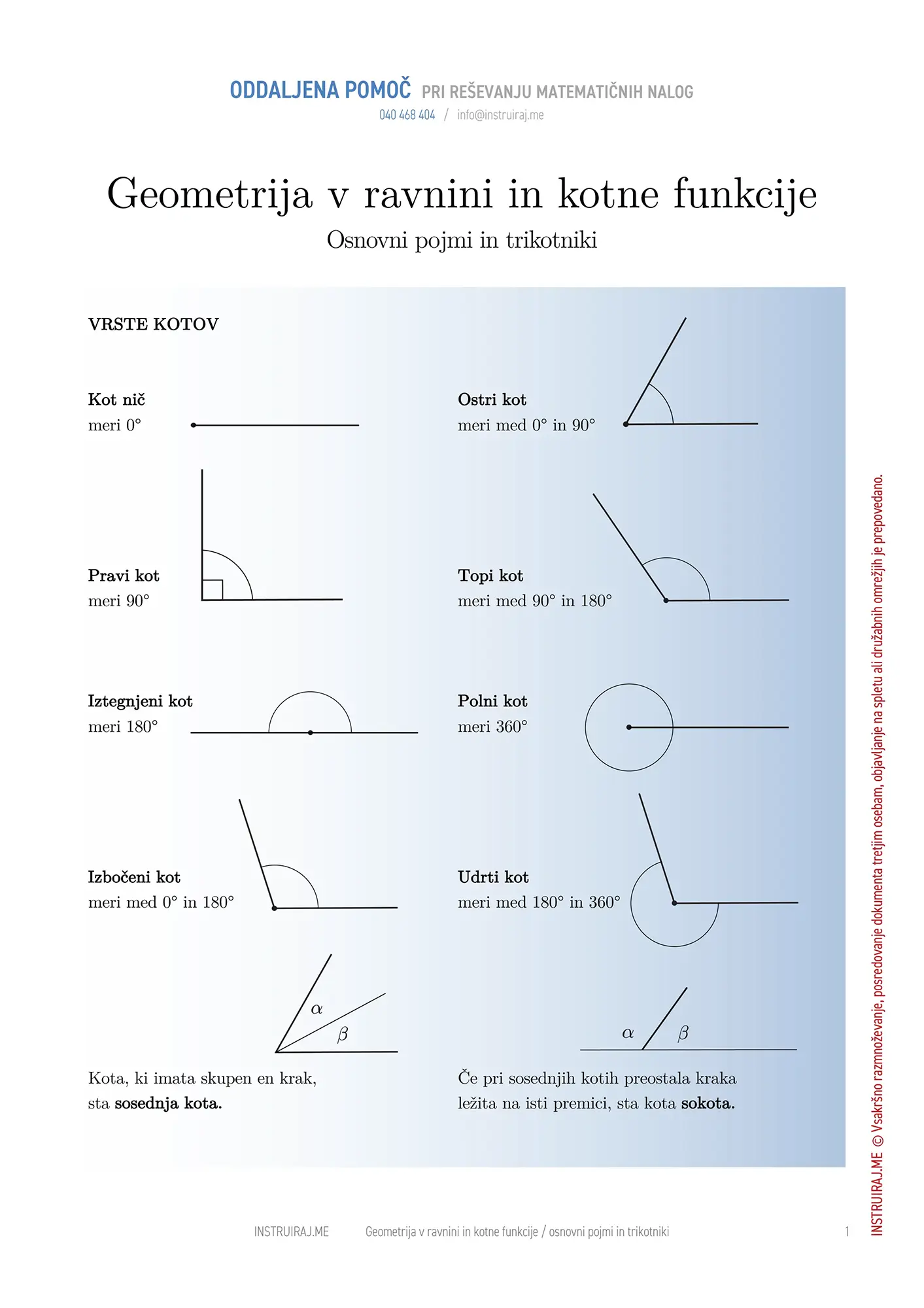 Matematika Za Srednjo olo Postopki In Video Razlage Www instruiraj me